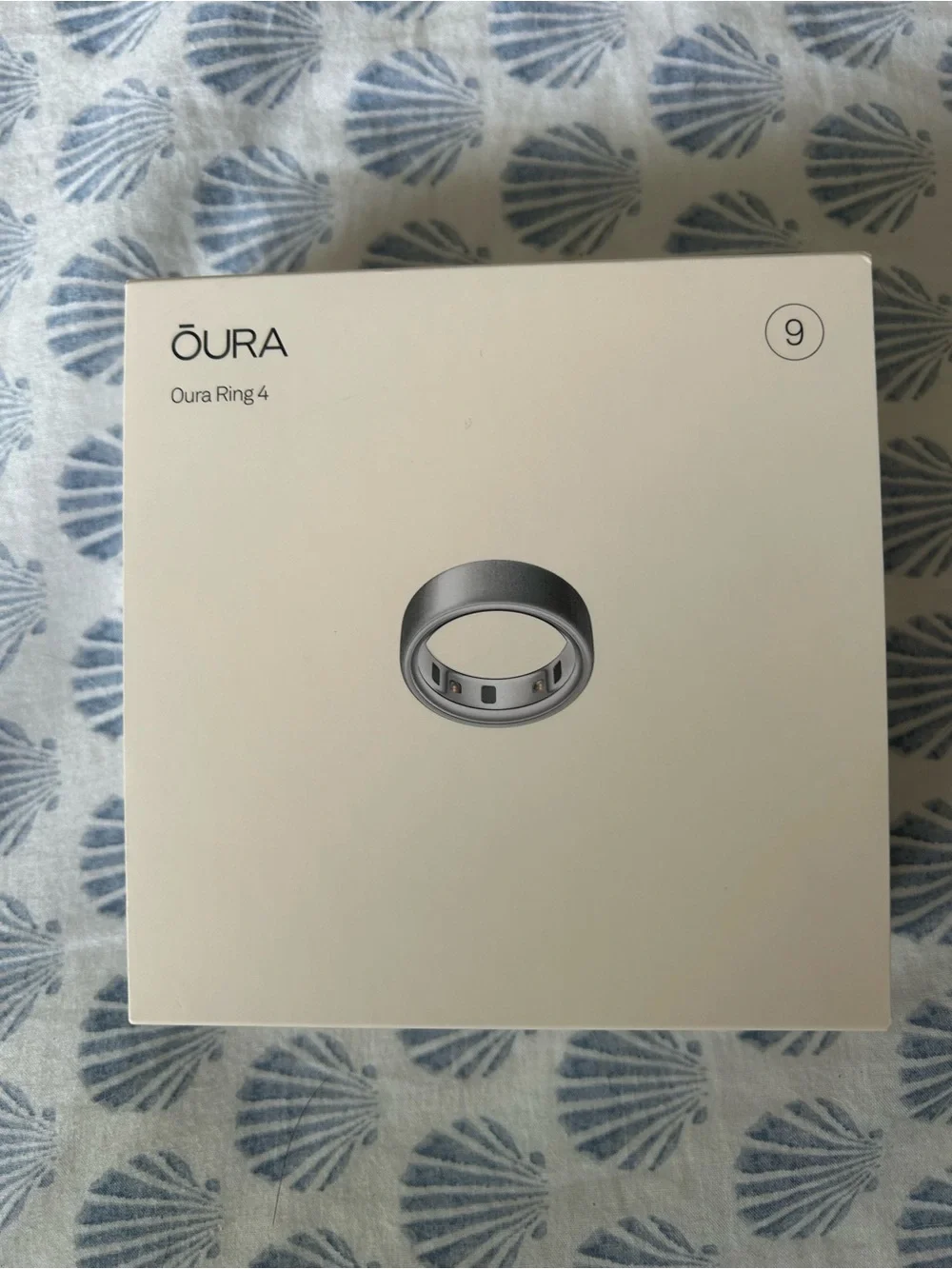 Oura Ring Charging Dock & USB-C Cable - brushed silver - new size 9